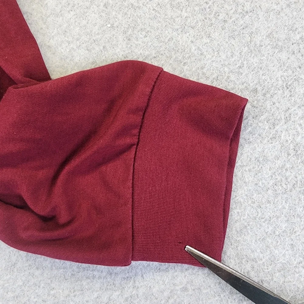 Polo Ralph Lauren Men's 3XLT‎ Long Sleeve Polo Shirt Burgundy Classic Fit